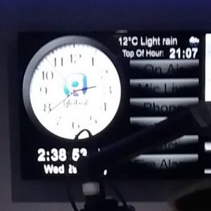 mike beeston studio clock